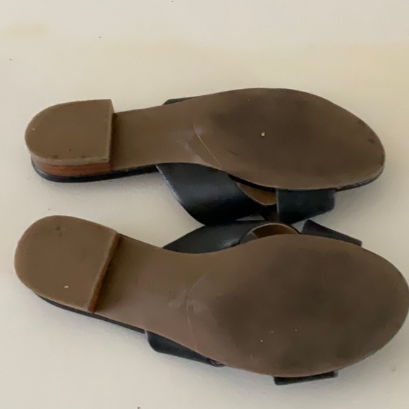 Talbots slip on leather sandal - Picture 3 of 5
